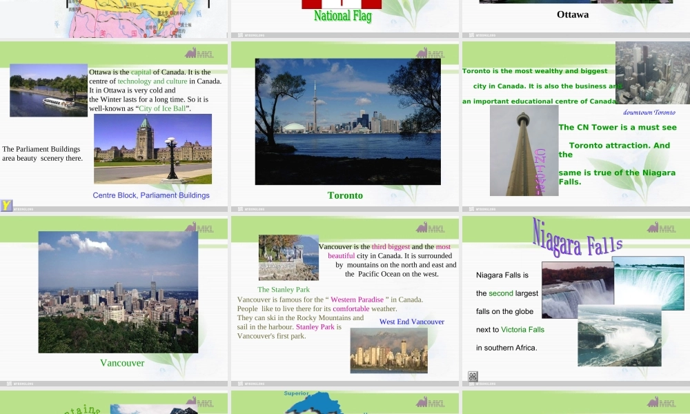 必修三 5.1《Unit 5 Canada-The true north》课件（新课标人教版－必修3）.ppt