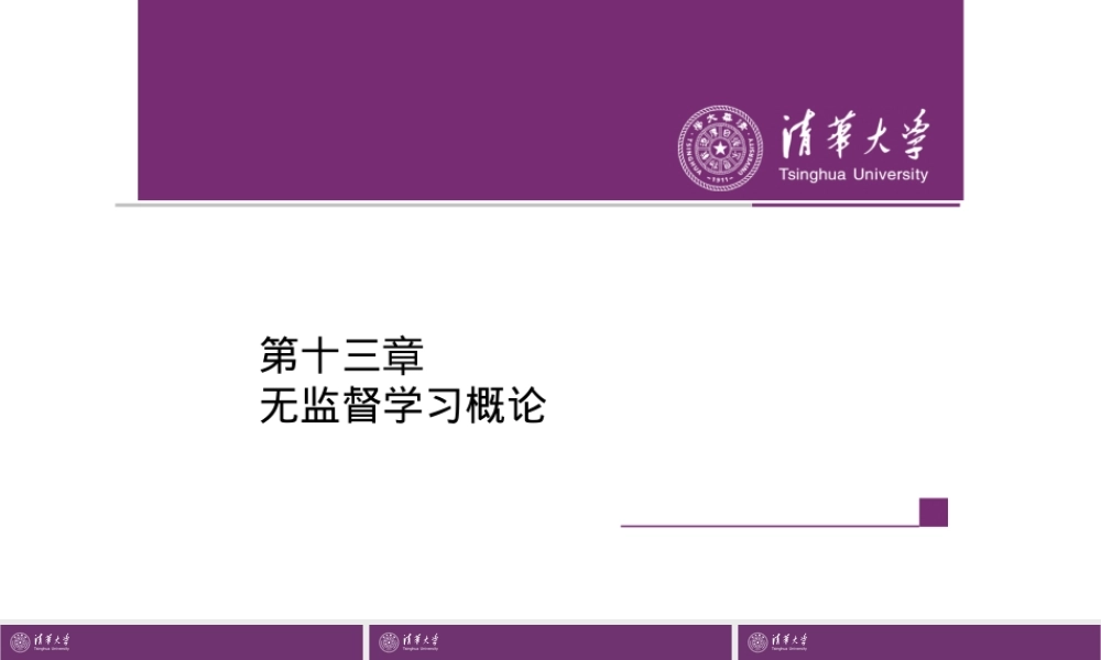 第13章 无监督学习概论.pptx