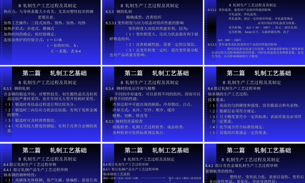 第二篇 轧制工艺基础.ppt