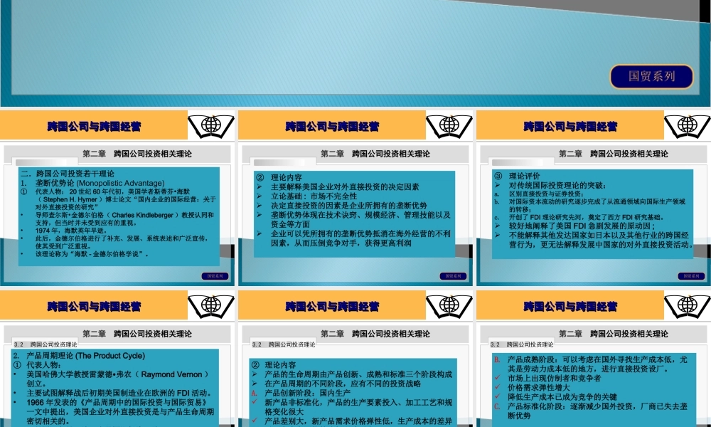 第二章 跨国公司投资理论.ppt