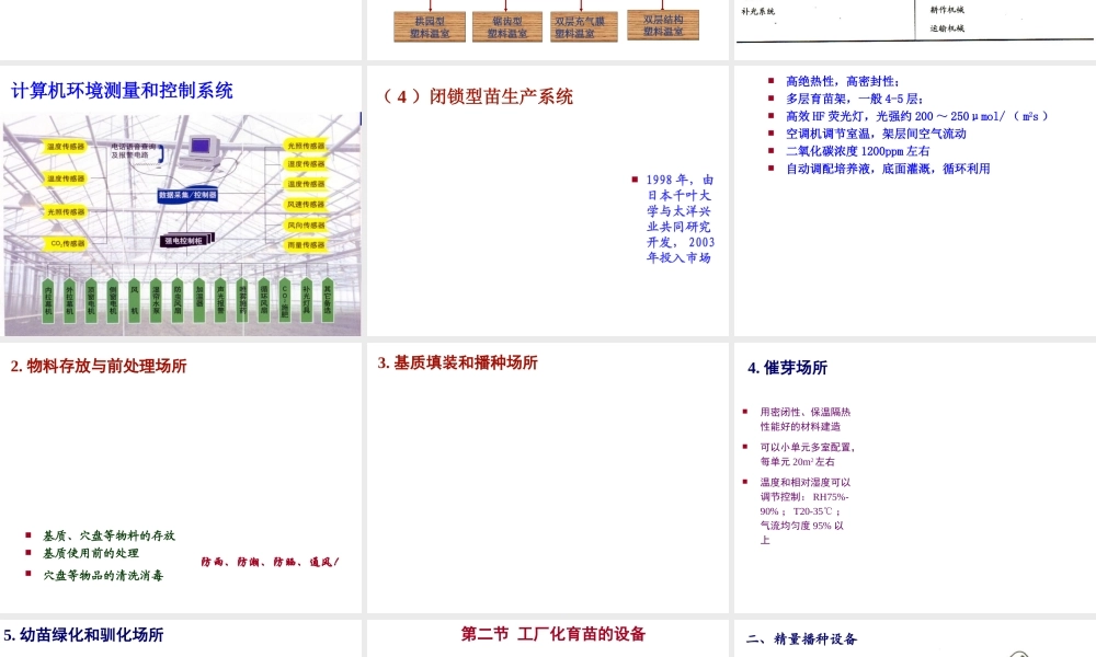 第三章 工厂化育苗设施与设备.ppt