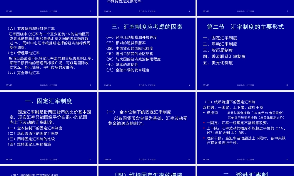 第三章 汇率制度与外汇管制.ppt