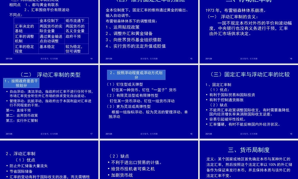 第三章 汇率制度与外汇管制.ppt