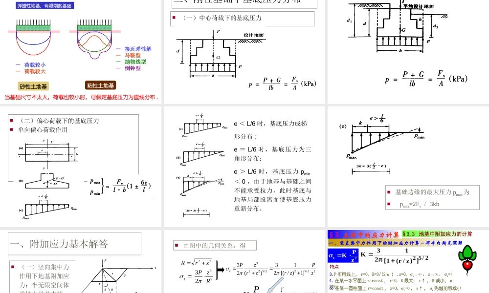 第三章 -土体中的应力计算.ppt