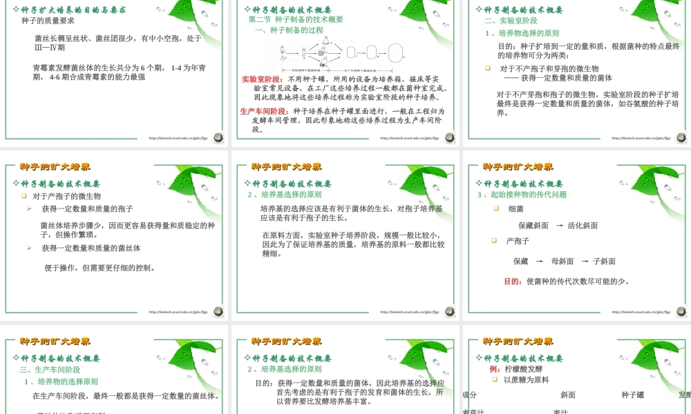 第四章 种子的扩大培养 (2006).ppt