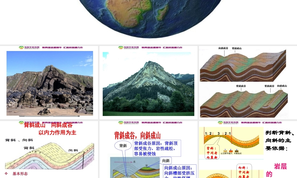 高中地理《2.2 地球表面形态 第2课时》课件 湘教版必修1.ppt