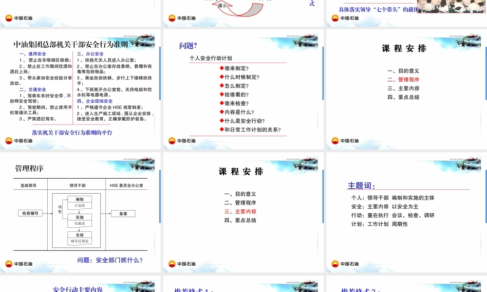 个人安全行动计划解析(26页).pptx