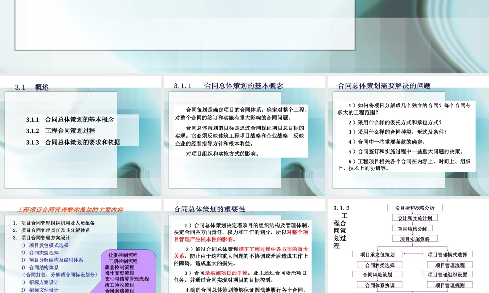 建设工程合同总体策划剖析（附案例）.ppt