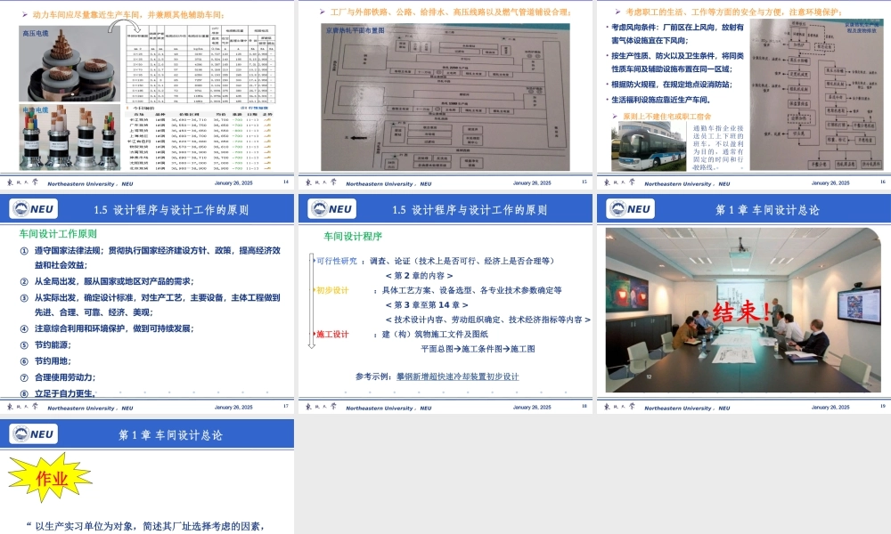 金属压力加工车间设计01 车间设计概述.pptx