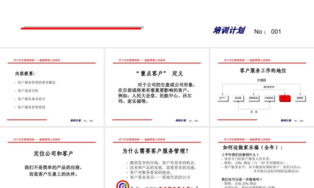 客户服务管理（重点客户） (1).ppt