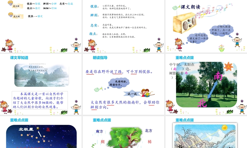 人教版-二下-17.《要是你在野外迷了路》.pptx