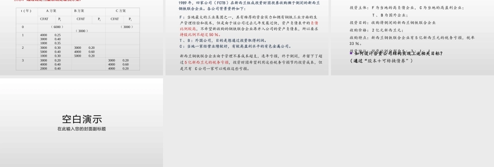项目投融资作业（四）.pptx