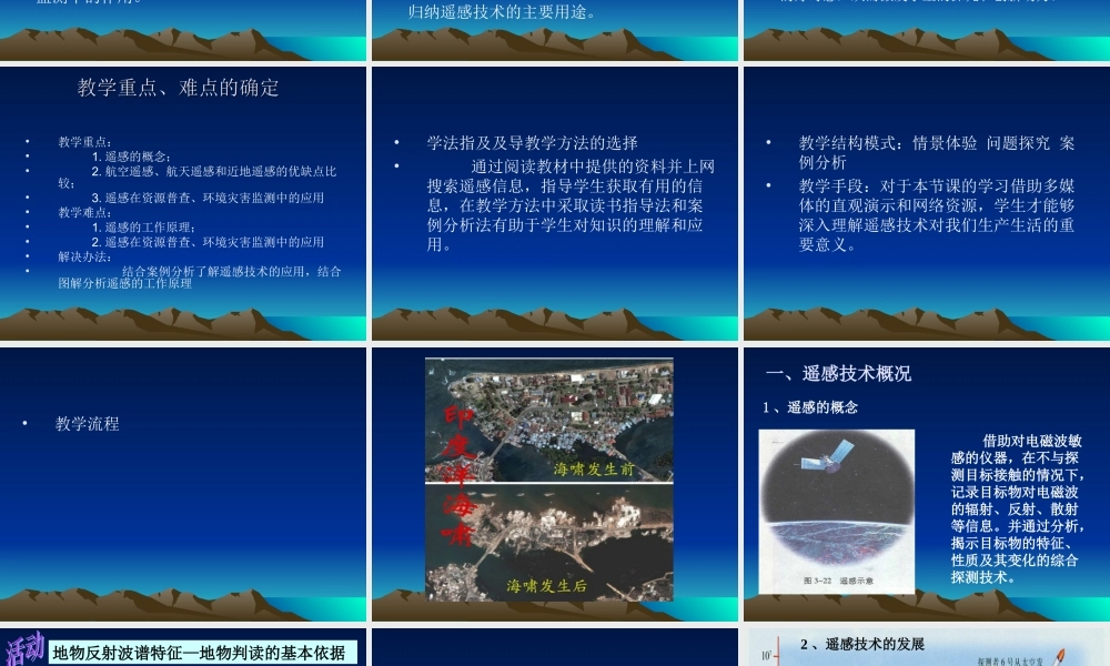 遥感技术及其应用 课件.ppt