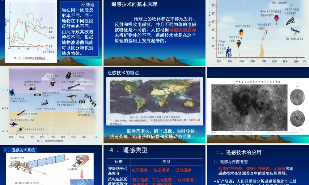 遥感技术及其应用 课件.ppt