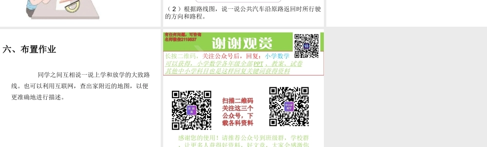 第二单元 描述简单的路线图1.ppt