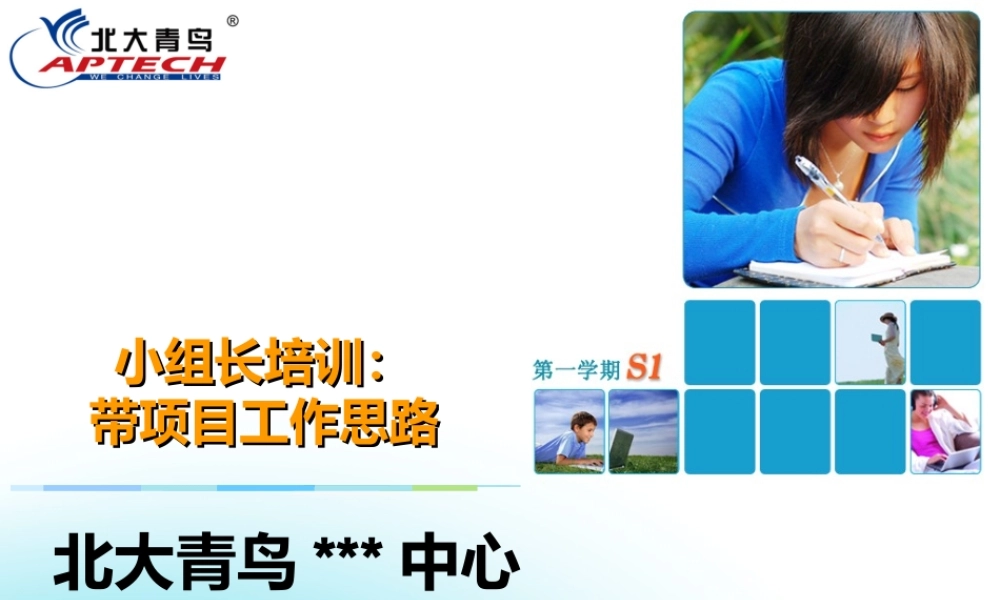 TP11 小组长培训之带项目工作思路.ppt