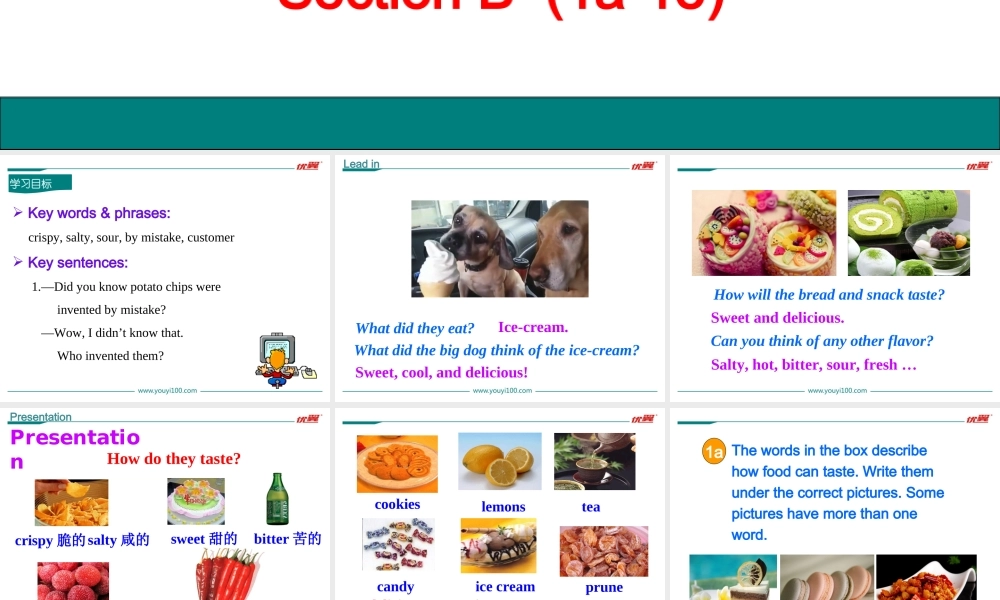 Unit 6 Section B 第一课时.ppt