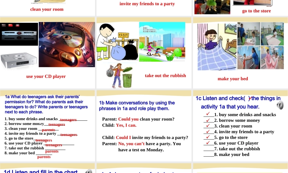 SectionB 课件（人教版新目标）.ppt