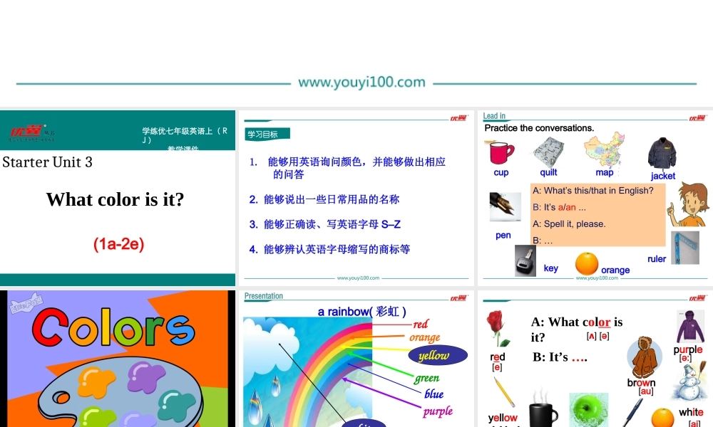 Starter Unit 3 (1a-2e).ppt