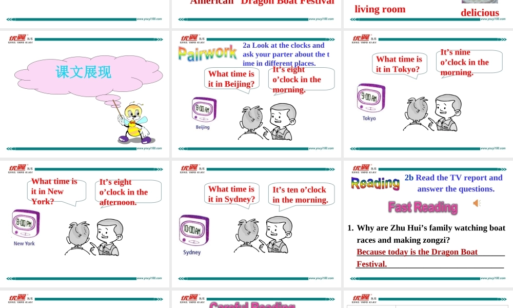 学练优七英下Unit 6 Section B 第二课时.ppt