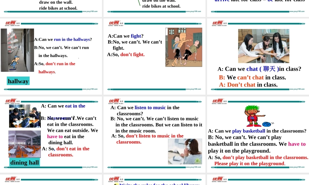 学练优七英下Unit 4 Section A 第二课时.ppt