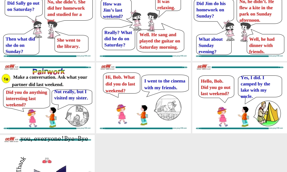 学练优七英下Unit 12 Section B 第一课时.ppt