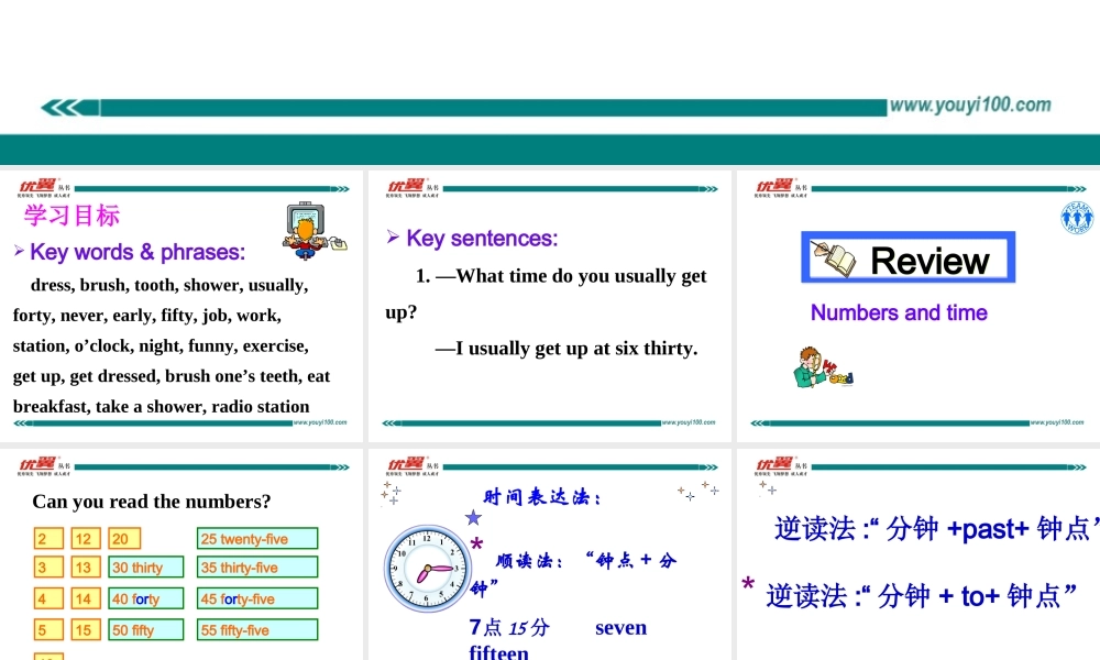 学练优七英下Unit 2 Section A 第一课时.ppt