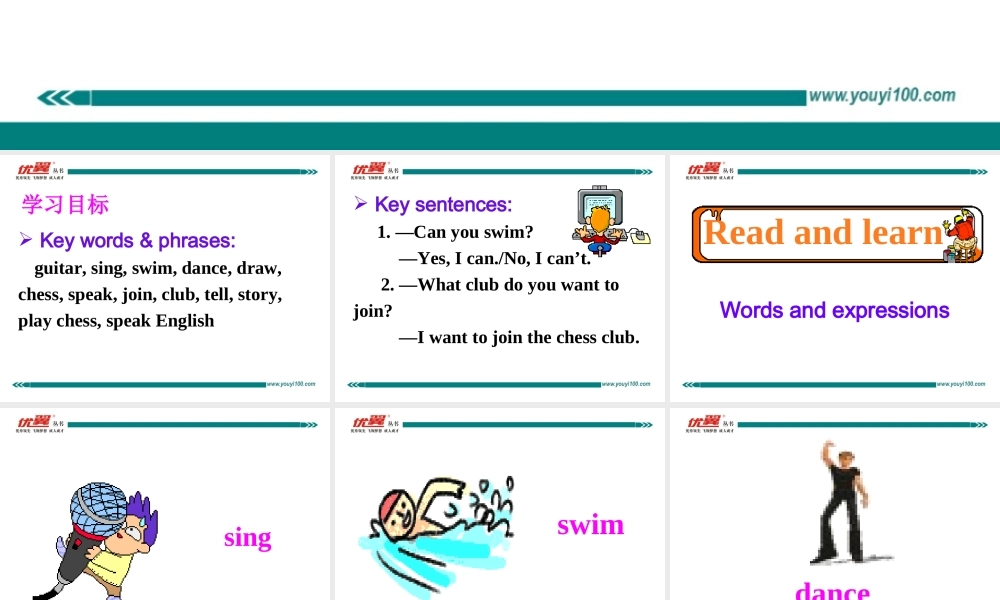 学练优七英下Unit 1 Section A 第一课时.ppt