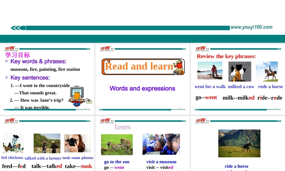 学练优七英下Unit 11 Section B 第一课时.ppt