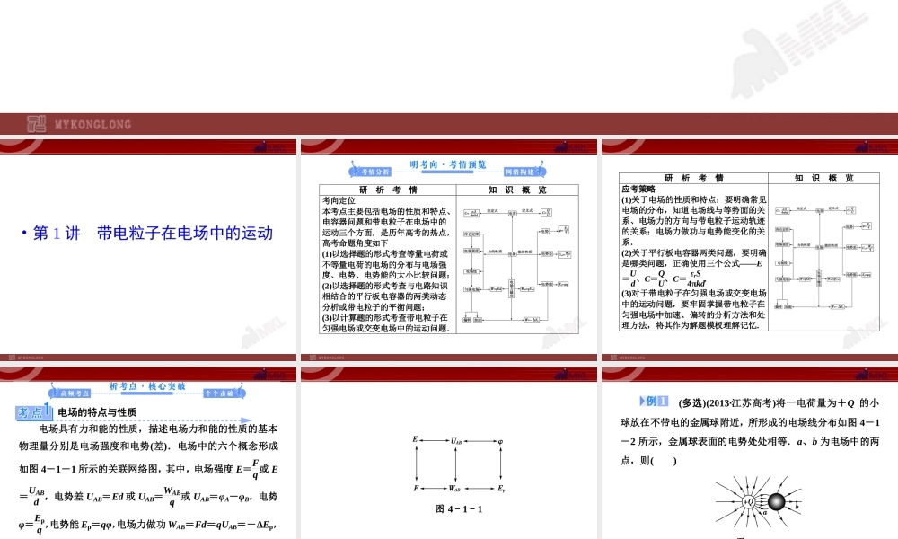 知识点3 带电粒子在磁场和复合场中的运动.ppt