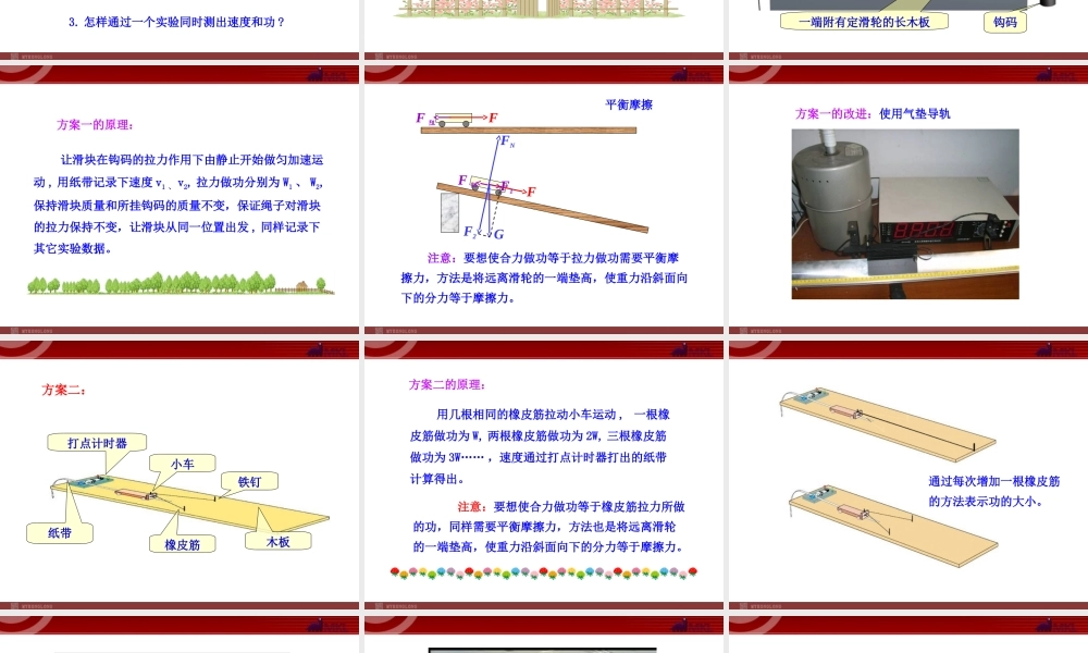 _6实验：探究功与速度变化的关系.ppt