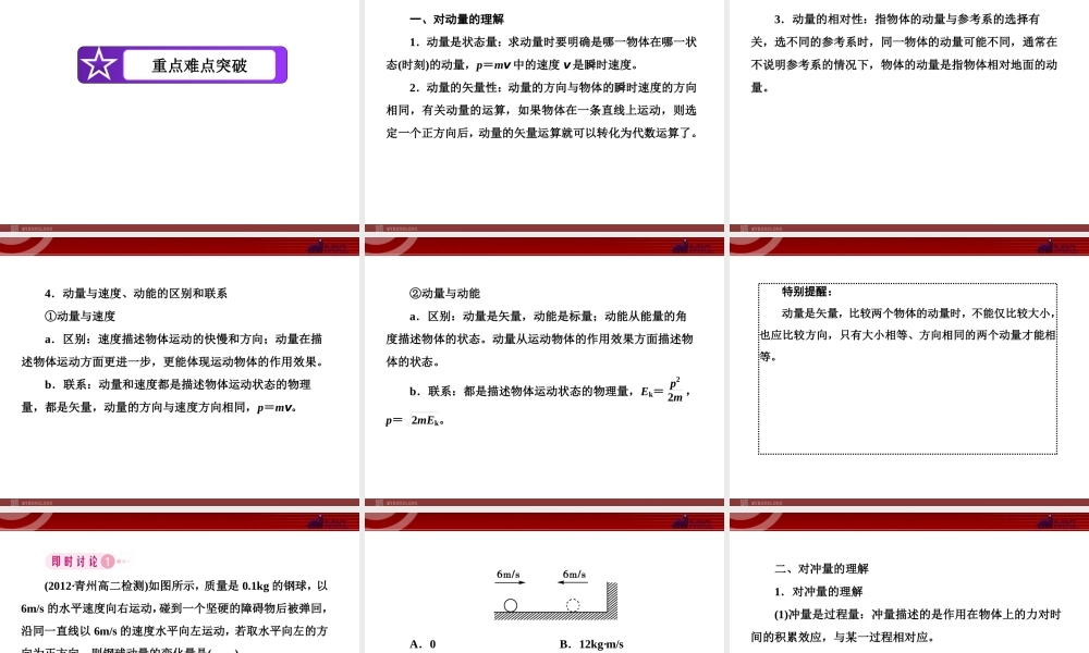 16-2动量和动量定理.ppt