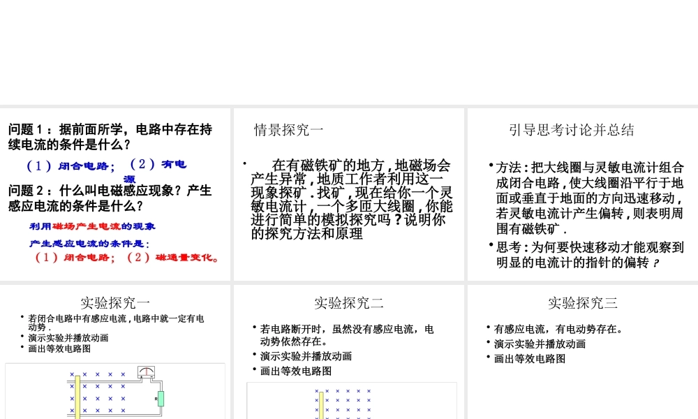 4-4《法拉第电磁感应定律》课件 （新人教版选修3-2）.ppt