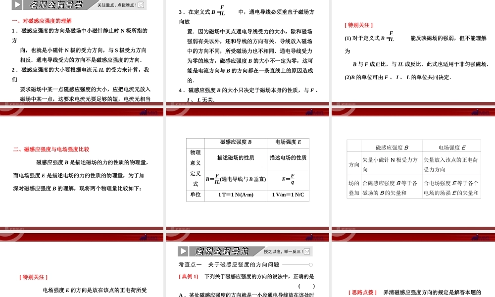 3.2 磁感应强度习题.ppt