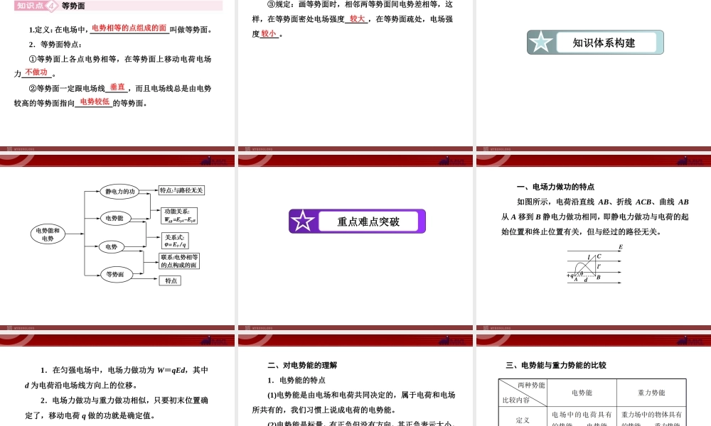 1-4电势能和电势.ppt