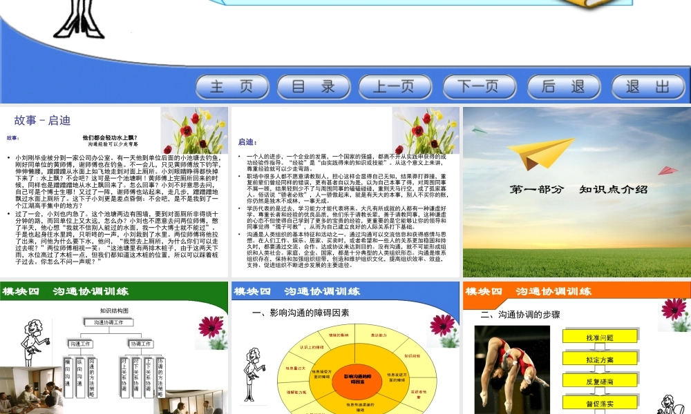 模块4　沟通协调训练.ppt