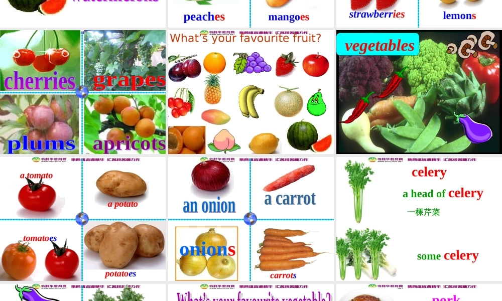 七年级英语上册 Module 4 Healthy food Unit 1 We’ve got lots of apples课件 （新版）外研版.ppt