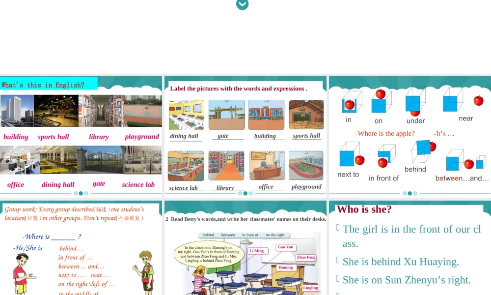 七年级英语上册M3U2 (共25张PPT).ppt