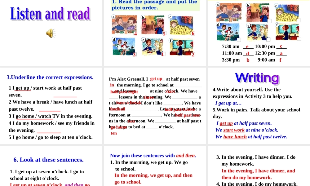 外研新标准初一上Module 5 unit 2.ppt