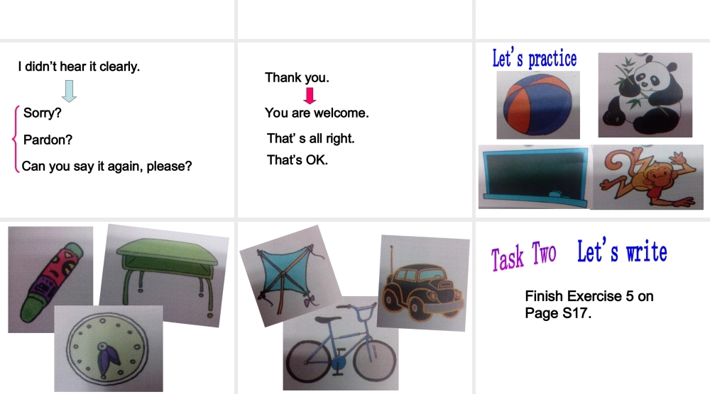 外研版七年级英语上册课件：Starter Model 3 Unit 2（共13张PPT）.ppt