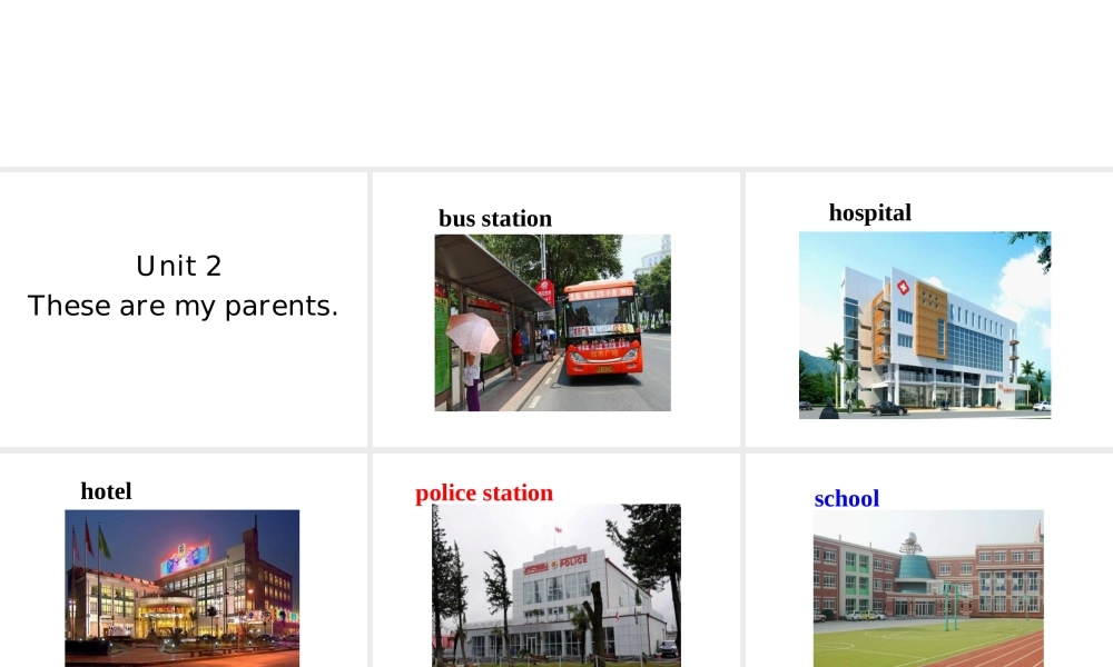 外研新标准初一上 Module 2 Unit 2 课件.ppt