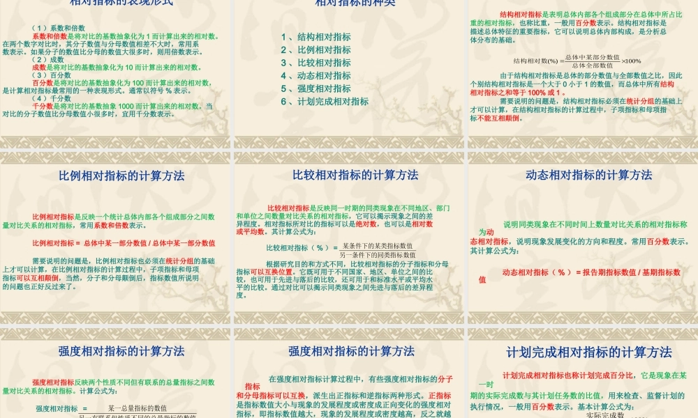 第三章统计数据分布特征的描述.ppt