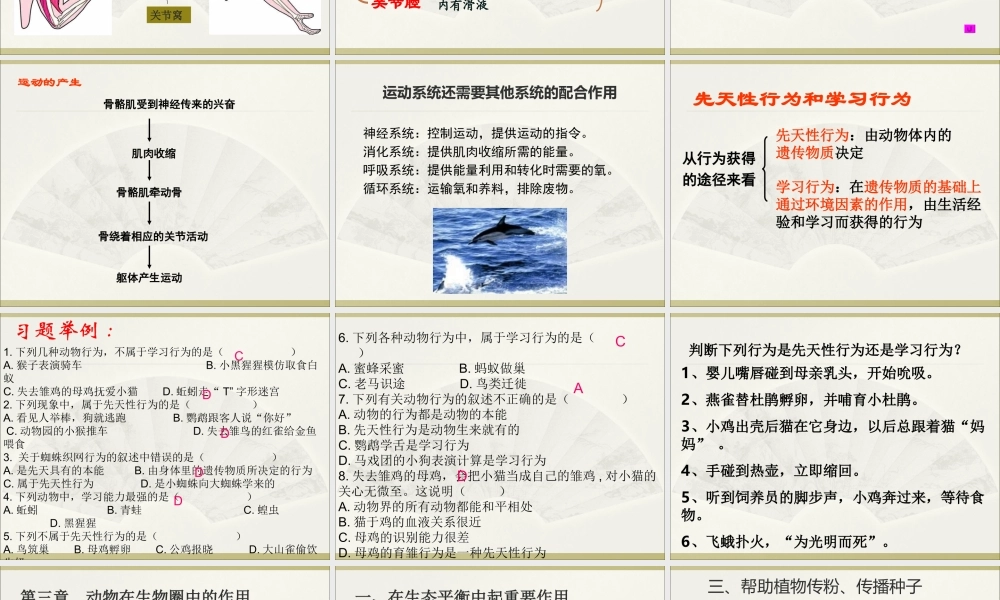 01第五单元 生物圈中的其他生物.ppt