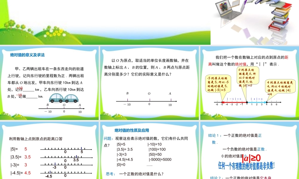 1.2.4绝对值第1课时.ppt