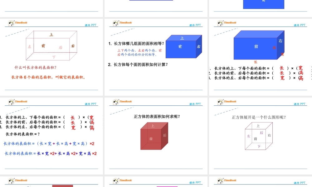 3.2.1长方体和正方体的表面积.ppt
