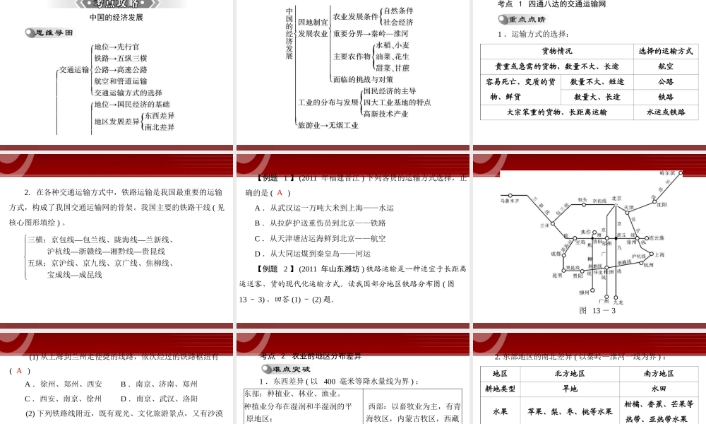 第1部分第13章 中国的经济发展.ppt