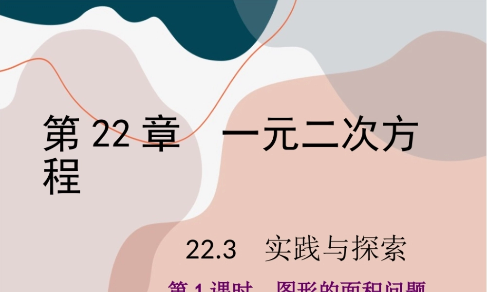 第1课时 图形的面积问题.ppt