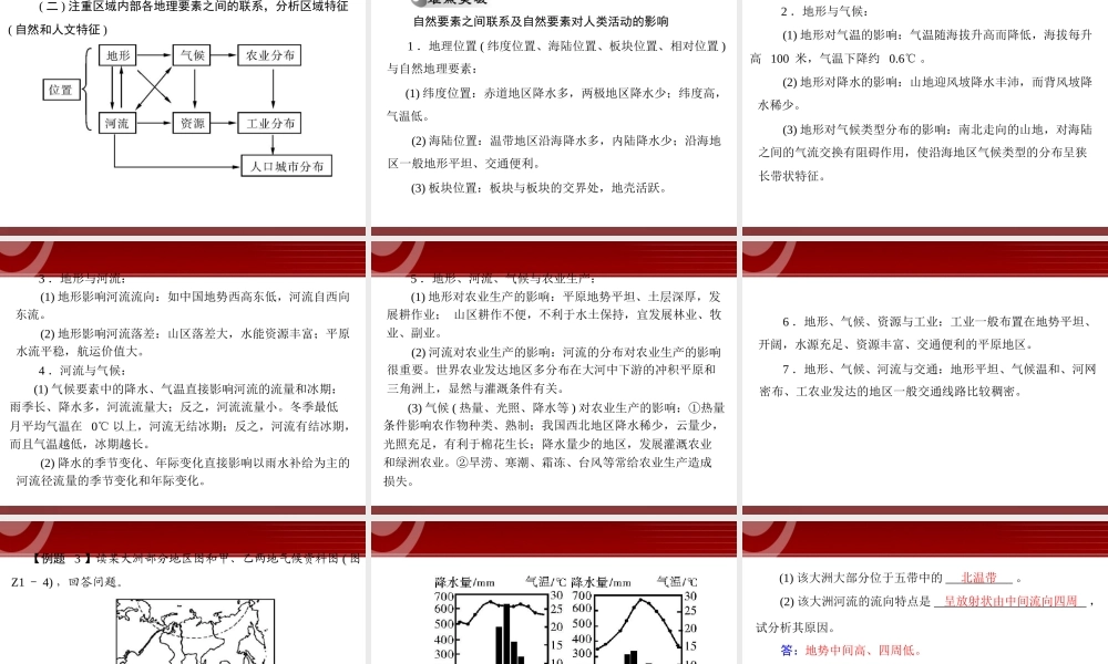 第2部分第1章 世界地理综合复习方略.ppt