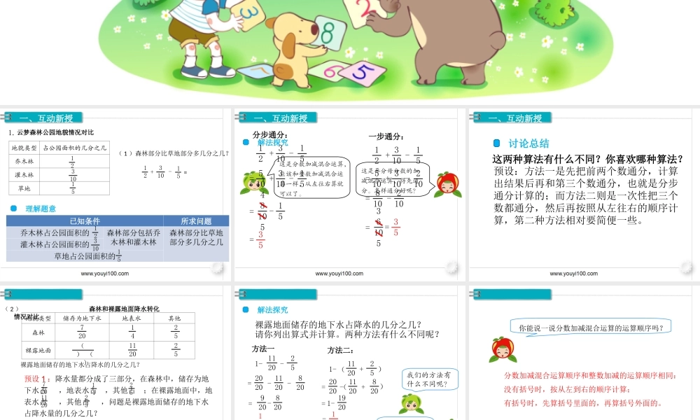 第3课时分数加减混合运算.ppt