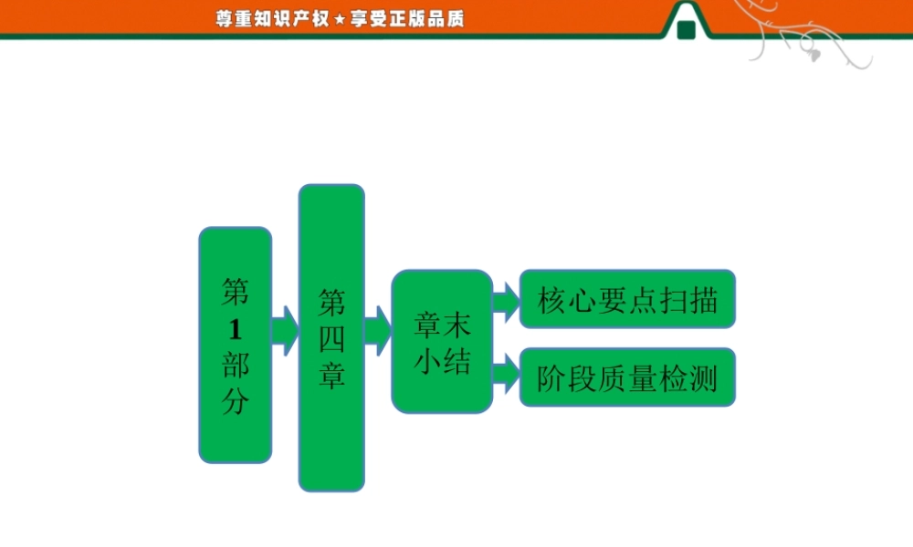 第1部分第四章章末小结.ppt